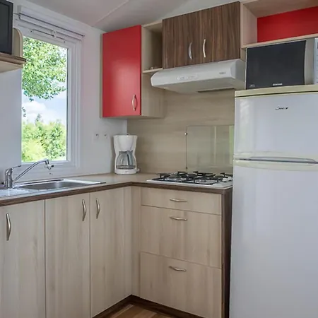 אתר קמפינג Mobil Spacieux Avec Terrasse Pour 8 Personnes - Api-1-52-1343 Puyravault (Vendee)